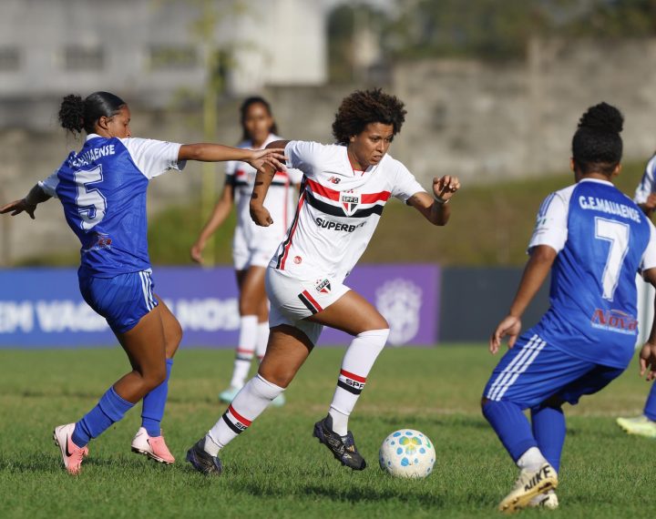 São Paulo vence o Grêmio Mauaense e garante última vaga nas oitavas de final da Copa do Brasil Feminina