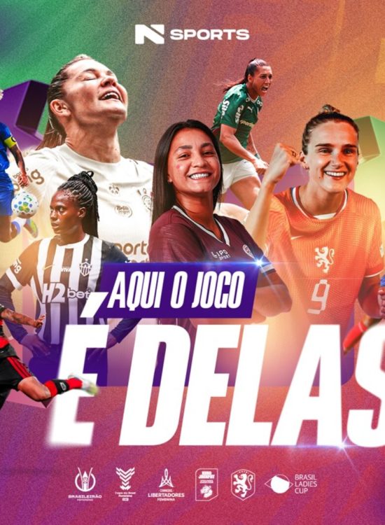 N Sports lança campanha para ampliar cobertura do futebol feminino e prevê mais de 50 transmissões até o fim de 2026