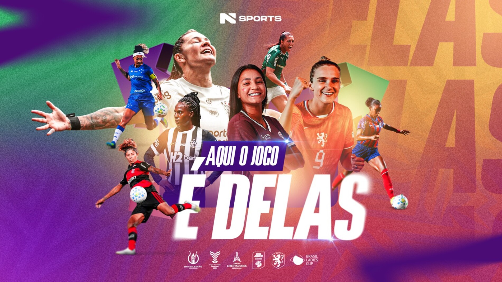 N Sports lança campanha para ampliar cobertura do futebol feminino e prevê mais de 50 transmissões até o fim de 2026