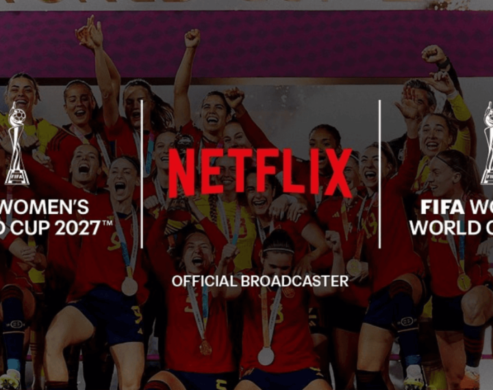 Netflix investe US$ 200 milhões para transmitir a Copa do Mundo Feminina de 2027