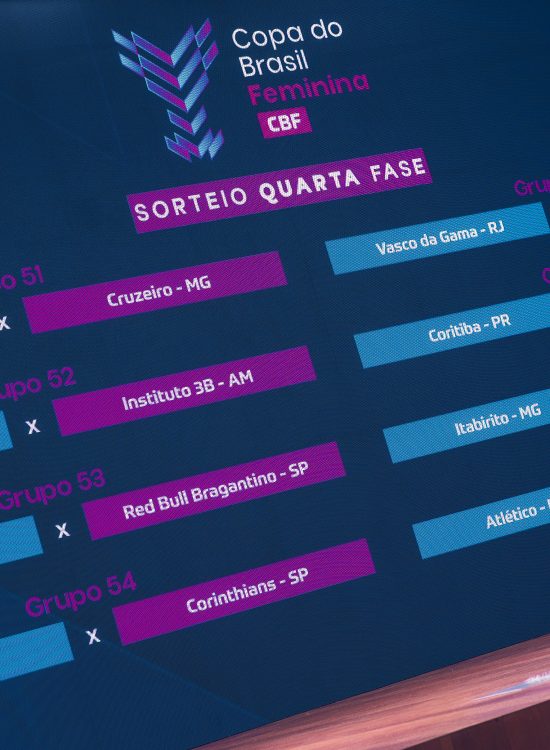 CBF altera horários das oitavas da Copa do Brasil Feminina 2026