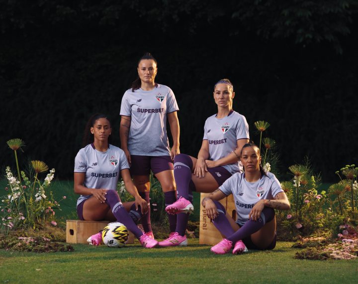 São paulo lança terceira camisa exclusiva para o futebol feminino | Foto: Cássio Andreasi