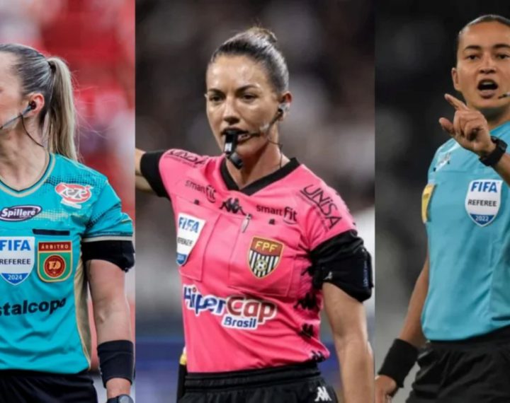 Três árbitras comandarão jogos do Brasileirão masculino na mesma rodada