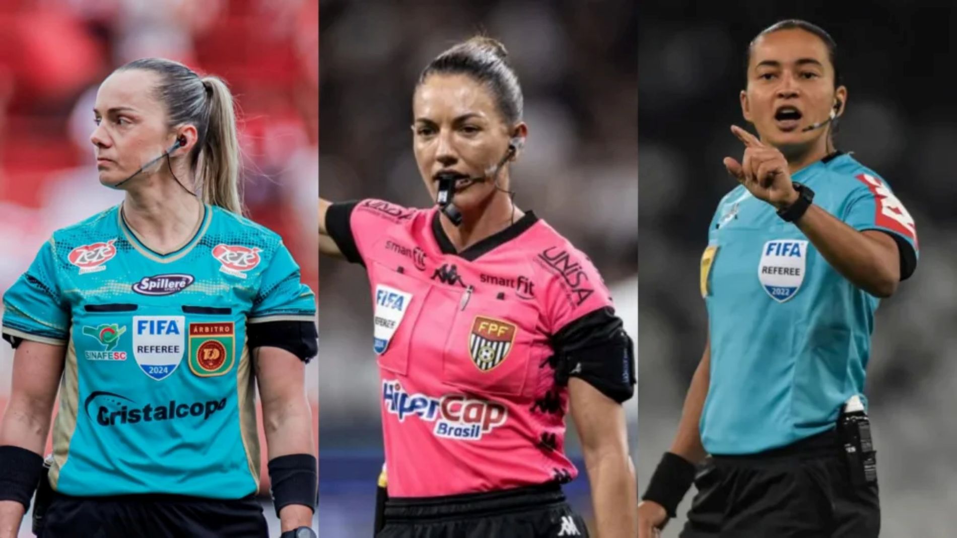 Três árbitras comandarão jogos do Brasileirão masculino na mesma rodada