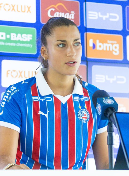 Bahia registra Maia Leona no BID e atacante alemã já pode defender o clube