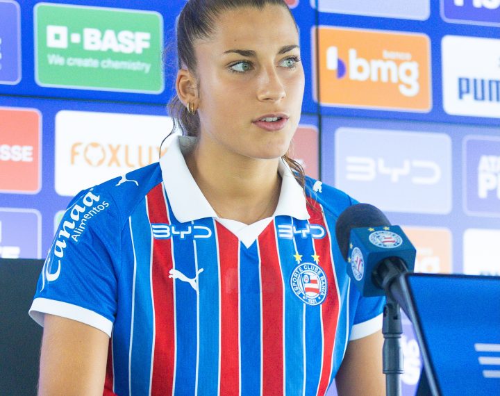 Bahia registra Maia Leona no BID e atacante alemã já pode defender o clube