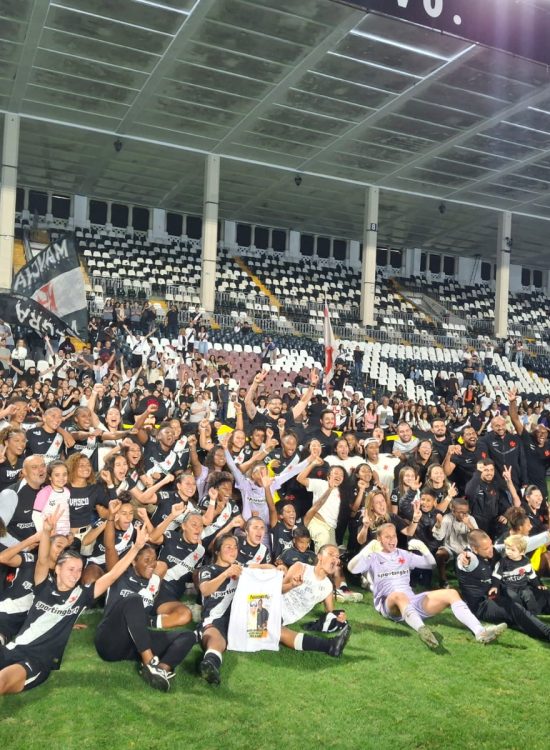 Vasco vence o Taubaté em São Januário e retorna à elite do Futebol Feminino Foto: Fernanda Portella