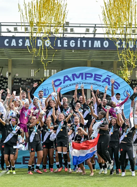 Vasco da Gama conquista o Brasileirão Feminino A2 em São Januário com recorde de público