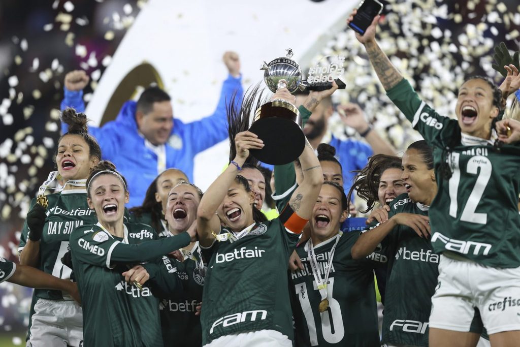 Palmeiras conquistou sua primeira Libertadores Feminina na edição de 2022 | Reprodução / CONMEBOL