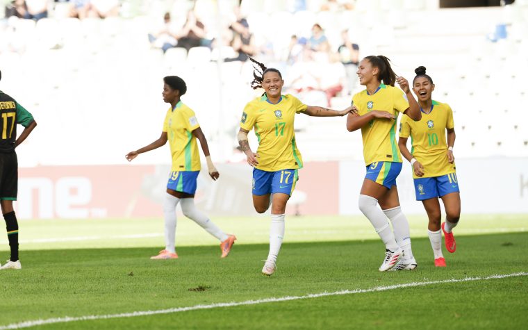 Brasil goleia Tanzânia na estreia da Copa do Mundo Feminina Sub-20 2026