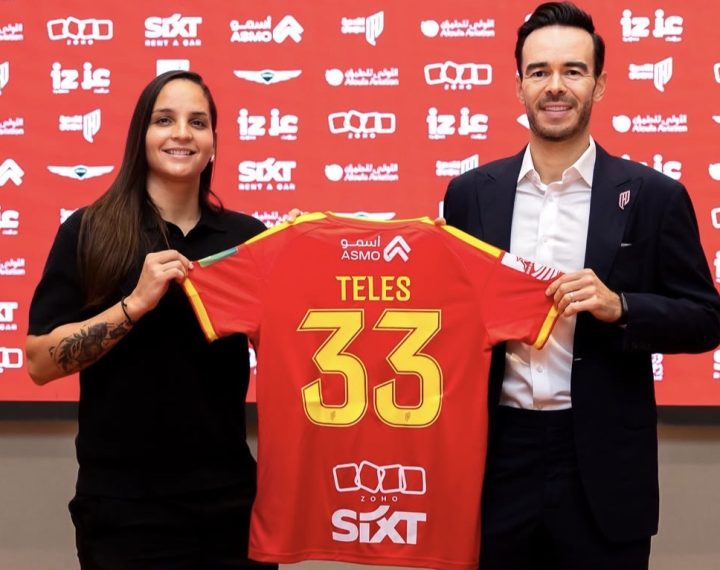 Letícia Teles é apresentada no Al-Qadsiah