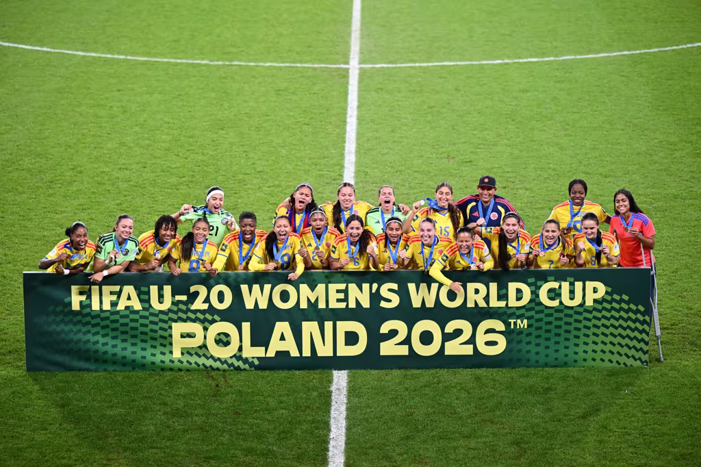 Seleção Colombiana Feminina é a segunda equipe sul-americana a conquistar o terceiro lugar da Copa do Mundo Feminina Sub-20 | Reprodução / FIFA