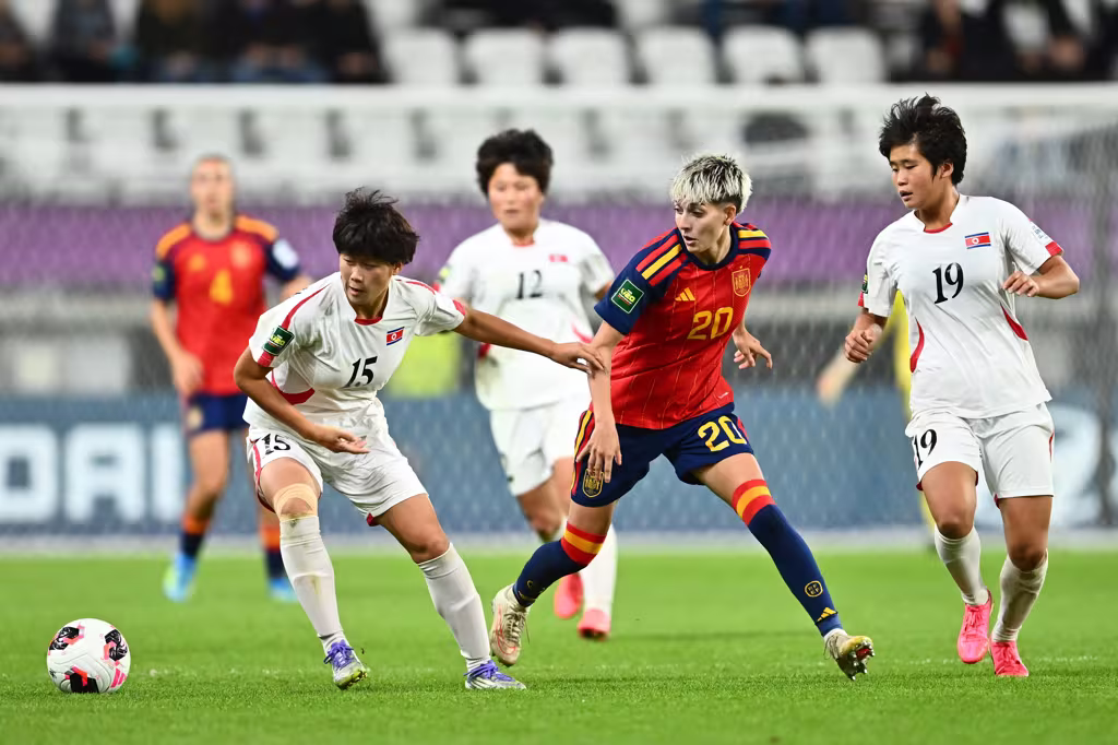 Espanha x Coreia do Norte na final da Copa do Mundo Feminina Sub-20 2026 | Reprodução / FIFA