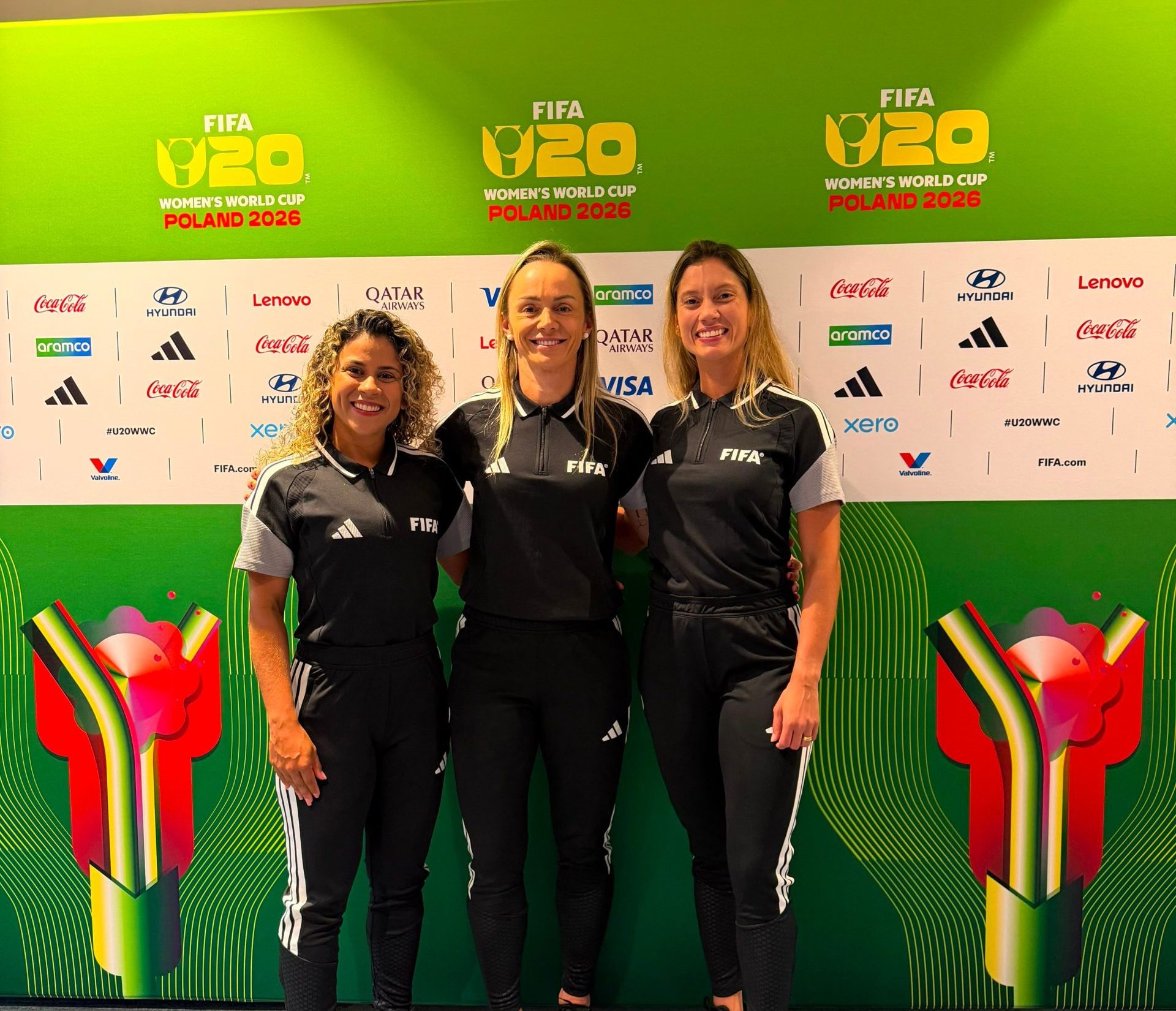 Arbitragem brasileira chega à Copa do Mundo Feminina Sub-20 com trio experiente e mira Mundial de 2027