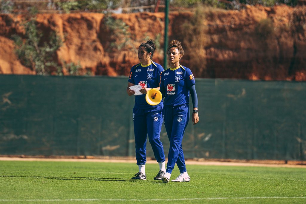 Rilany Silva, treinadora da Seleção Feminina Sub-17 soma 9 vitórias, 2 empates e apenas 1 derrota em 12 jogos | Fabio Souza / CBF