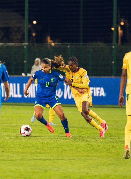 Brasil empata com Gana por 3 a 3 e segue na liderança da Copa do Mundo Feminina Sub-17