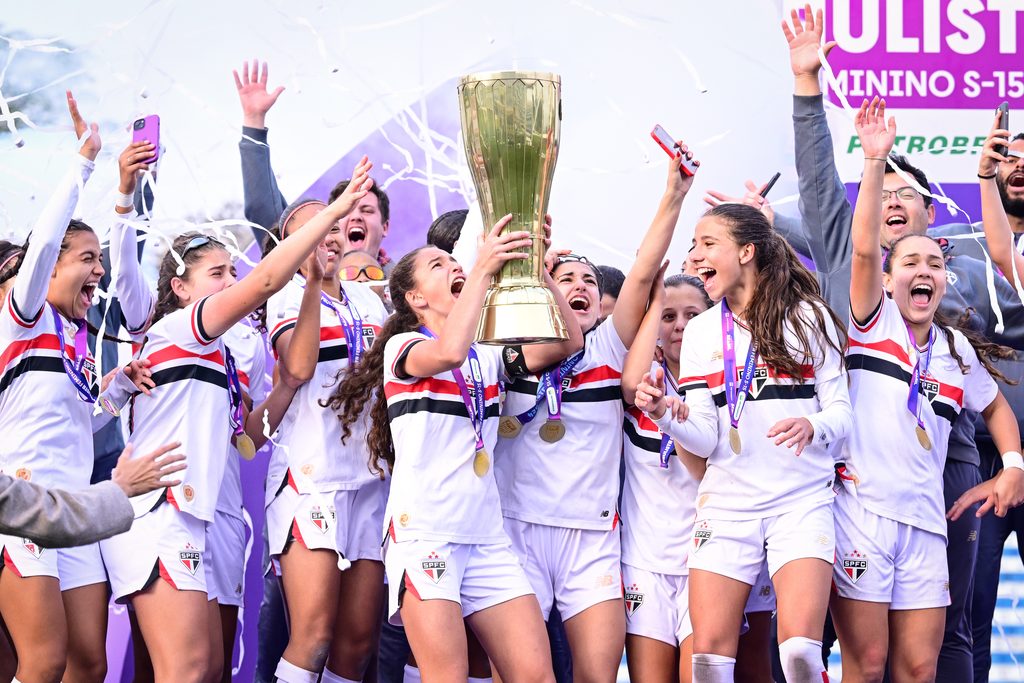 São Paulo Feminino Sub-15 conquistou o Paulistão F Sub-15 em 2025 | Rodrigo Corsi/Ag.Paulistão