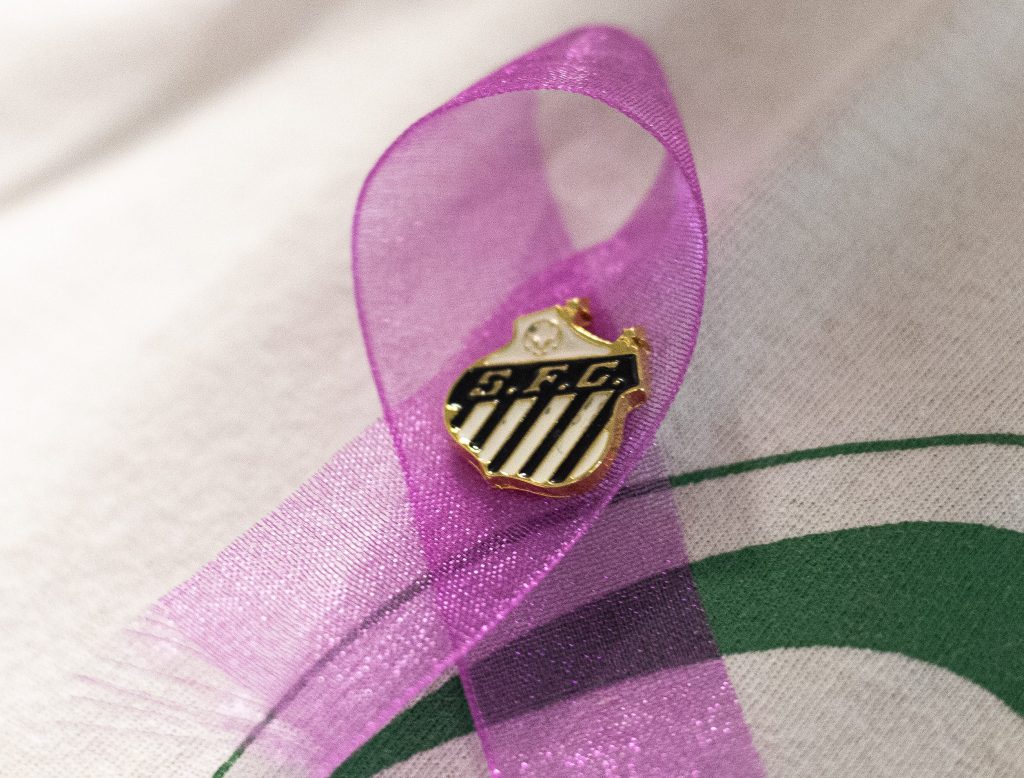 Ação do Santos FC durante o Outubro Rosa | Reinaldo Campos / Santos FC