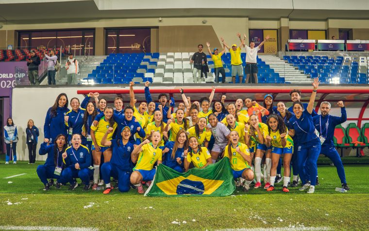 Brasil vence Polônia nos pênaltis e avança às quartas da Copa do Mundo Feminina Sub-17