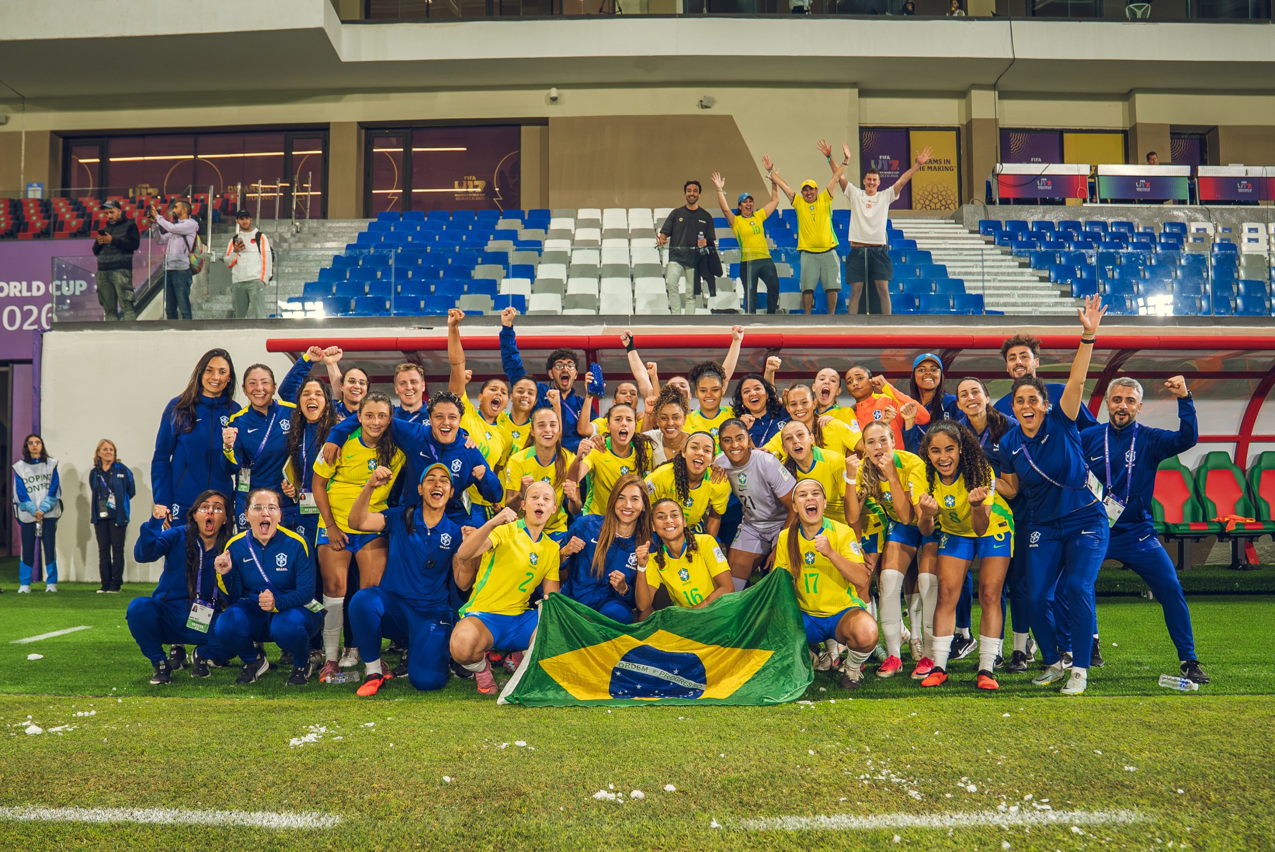Brasil vence Polônia nos pênaltis e avança às quartas da Copa do Mundo Feminina Sub-17