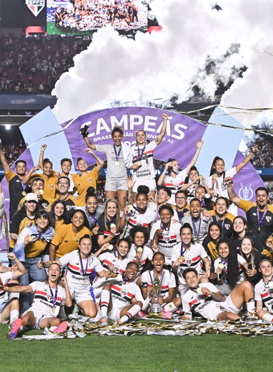 São Paulo empata com Corinthians e conquista o título do Brasileirão Feminino A1