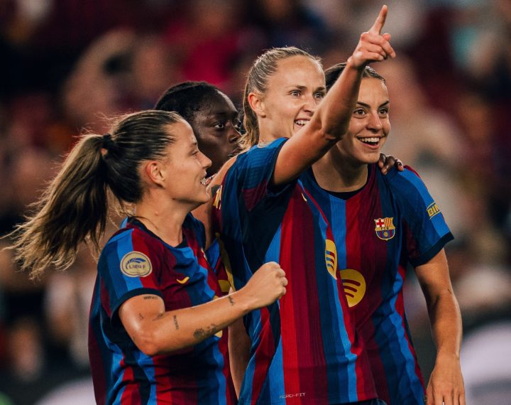 Com grande atuação de Claudia Pina, Barcelona goleia Real Madrid