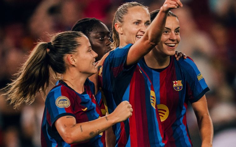 Com grande atuação de Claudia Pina, Barcelona goleia Real Madrid