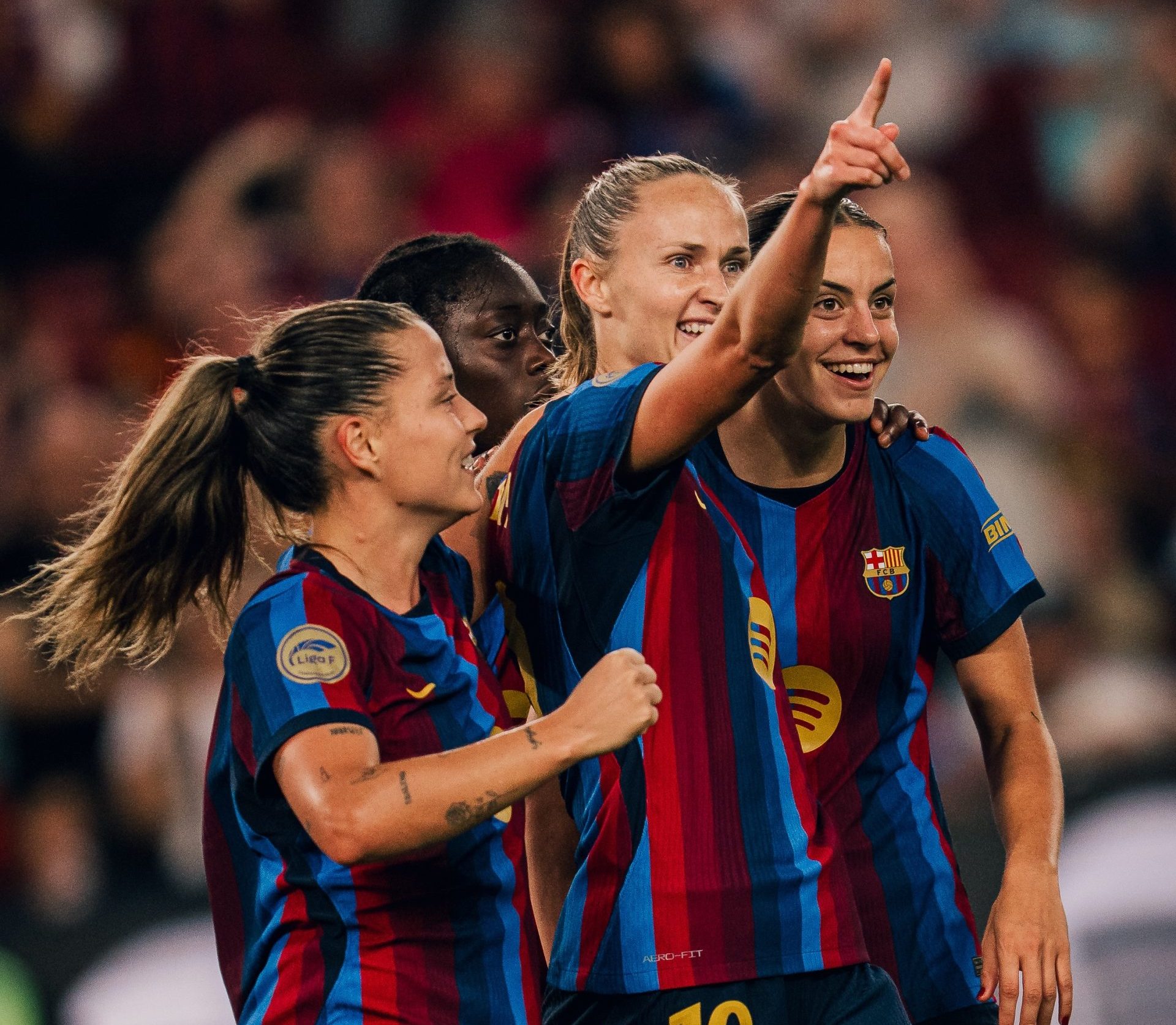 Com grande atuação de Claudia Pina, Barcelona goleia Real Madrid