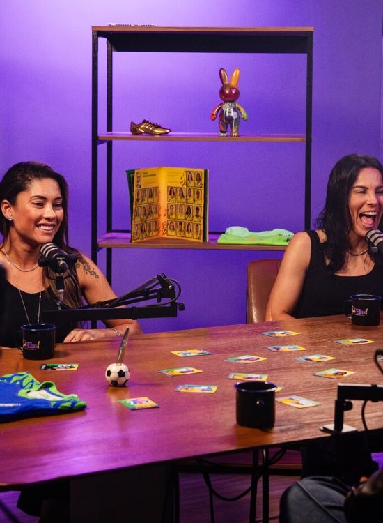 Thaisa Moreno e Mayara Bordin lançam o podcast sobre futebol feminino